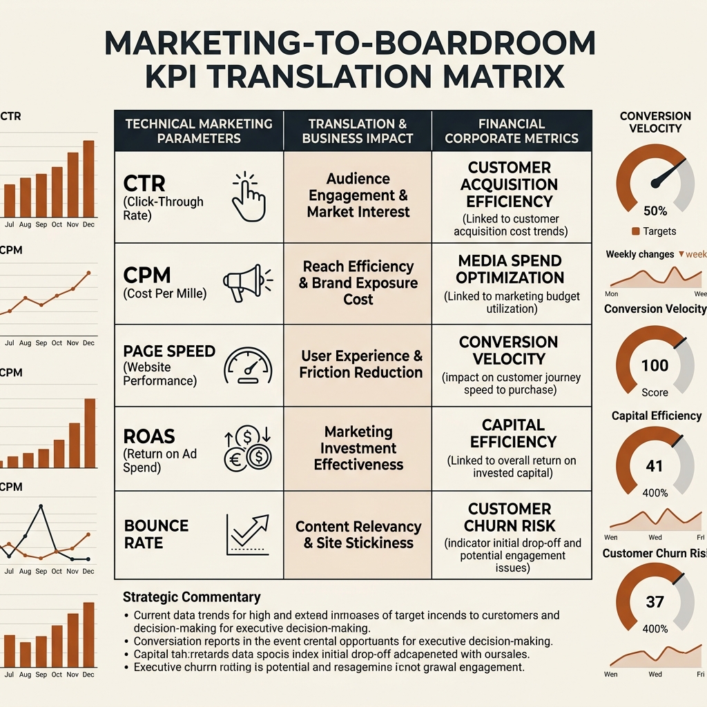 The Boardroom Translation Matrix: Marketing Dialect vs Financial Value