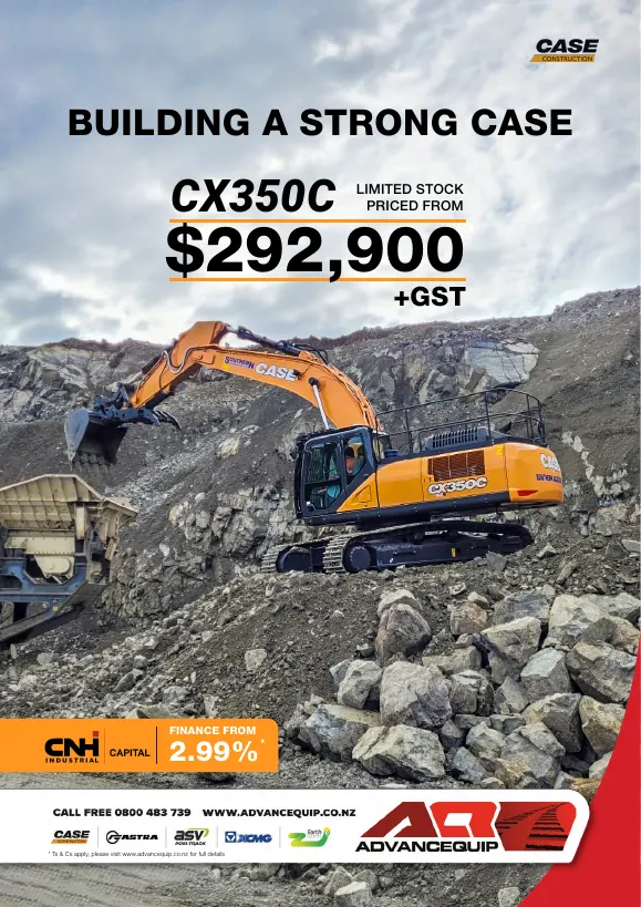 Building a Strong Case machinery retail campaign cover