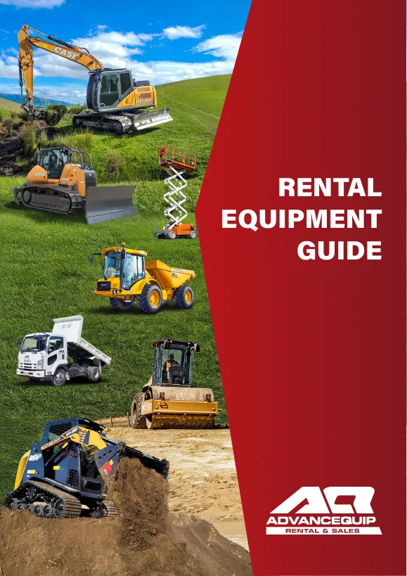 AdvanceQuip rental and sales catalogue cover