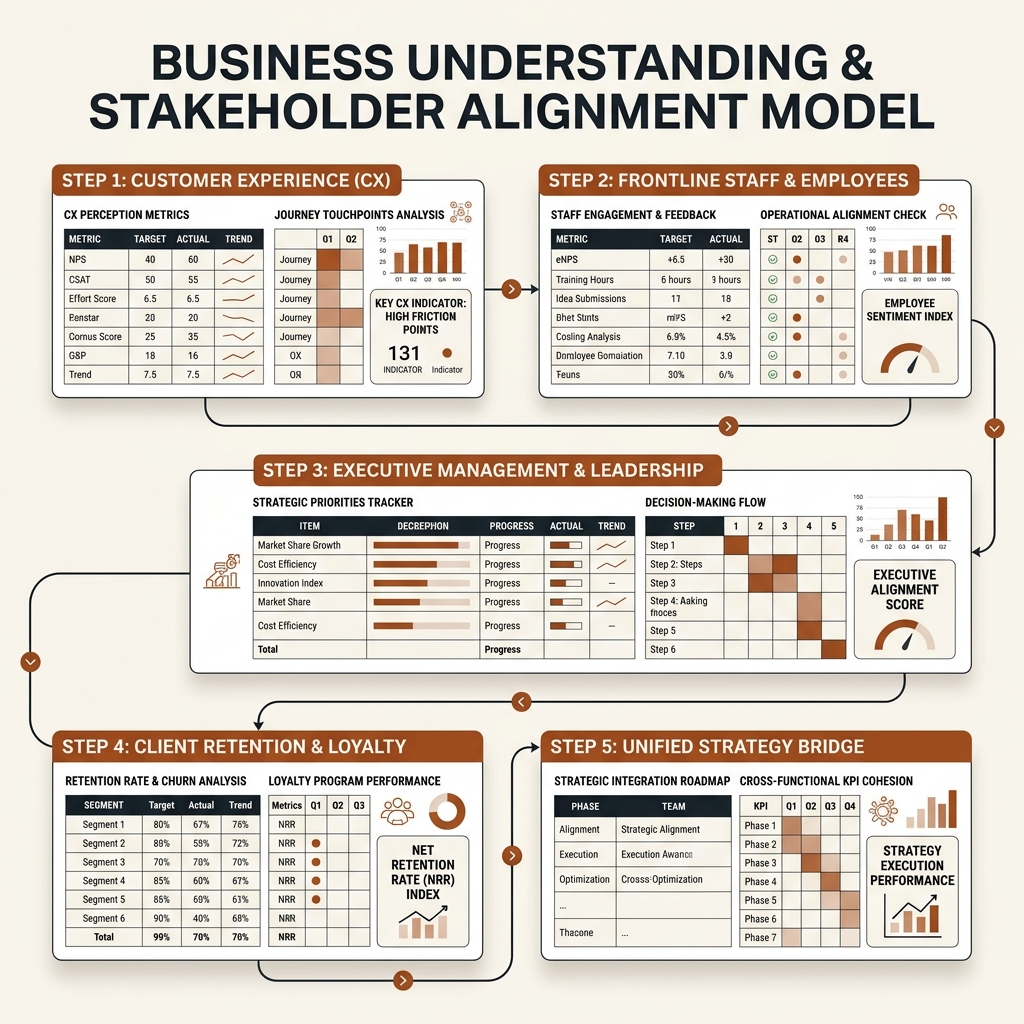 Business Understanding & Stakeholder Alignment Model Diagram